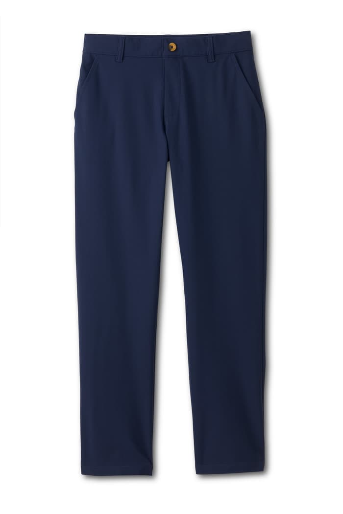Front view of boy's straight fit stretch performance pant. of  New! Boys' Straight Fit Stretch Performance Pant