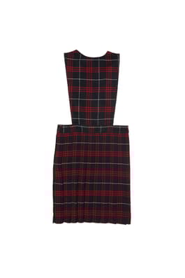  of Plaid V-Neck Pleated Jumper 