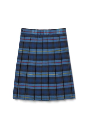  of At The Knee Plaid Pleated Skirt 