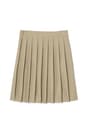 back view of  At The Knee Pleated Skirt opens large image - 2 of 2