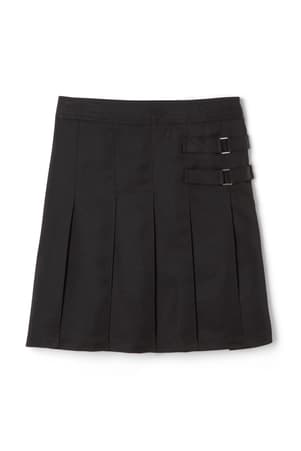 Product Image with Product code 1302,name  Pleated Two-Tab Skort   color BLAC 