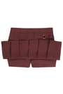 Complete front view of Pleated Two-Tab Skort opens large image - 3 of 4