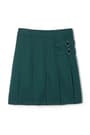 Front view of Pleated Two-Tab Skort opens large image - 1 of 4