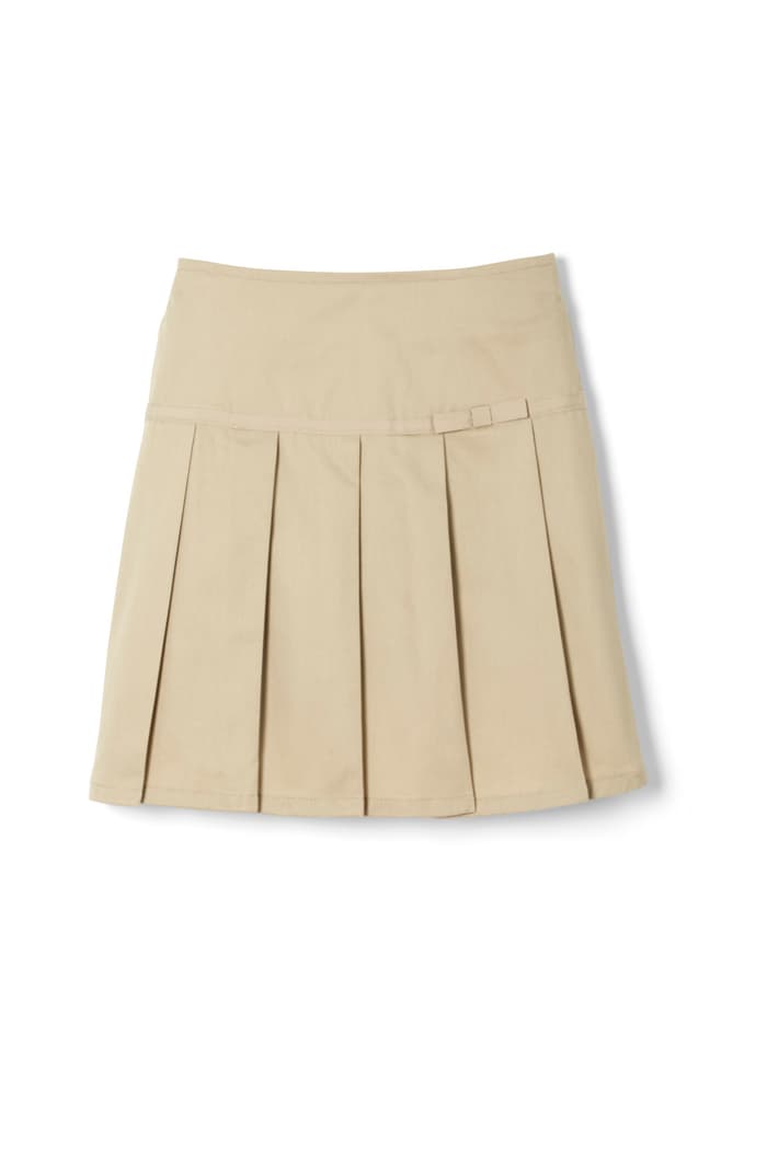 front view of  Pleated Skort with Grosgrain Ribbon