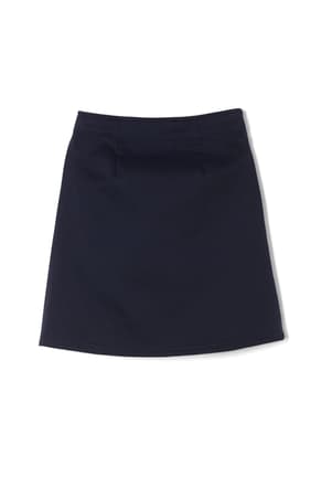 back view of  Pleated Skort with Grosgrain Ribbon