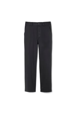 Product Image with Product code 1348,name  Boys' Pull-On Relaxed Fit Stretch Twill Pant   color BLAC 
