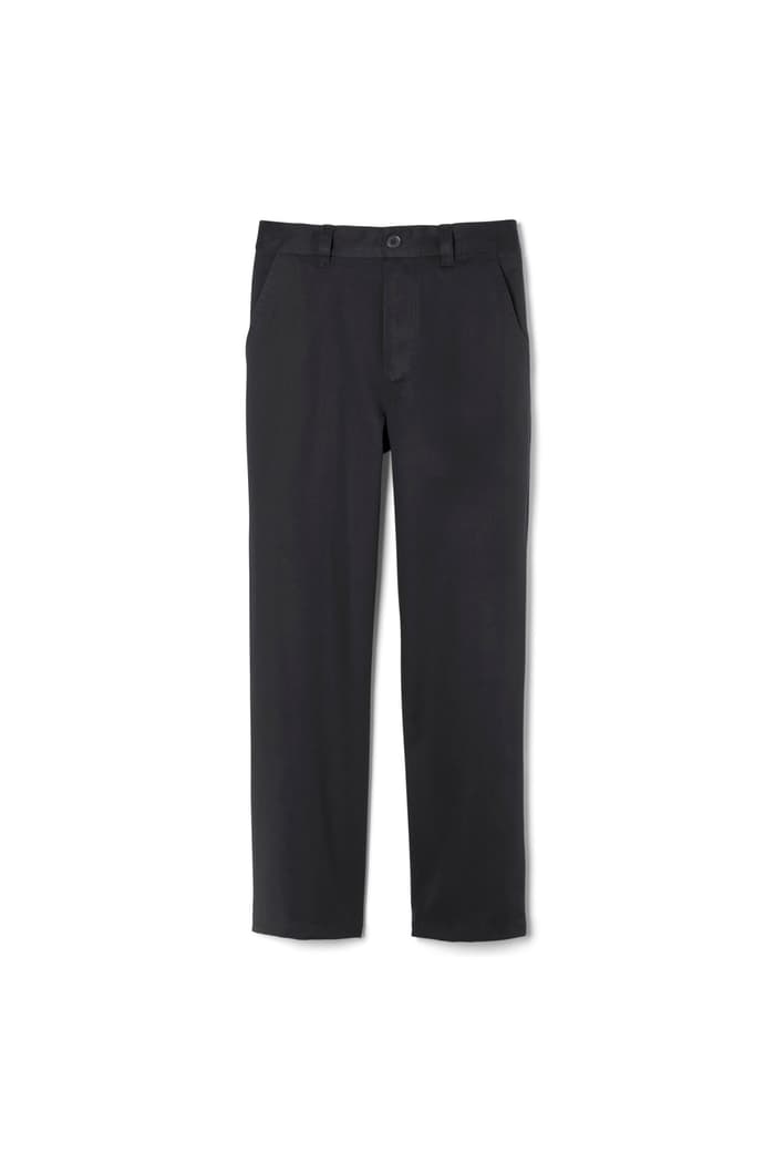 Front view of Boys' Pull-On Relaxed Fit Stretch Twill Pant 