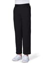 Complete front view of Boys' Pull-On Relaxed Fit Stretch Twill Pant opens large image - 3 of 4