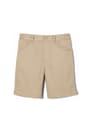 front view of  Girls' Pull-On Twill Short opens large image - 1 of 2