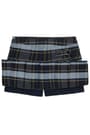 Complete front view of Plaid Two-Tab Skort opens large image
