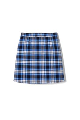  of Plaid Pleated Two-Tab Skort 