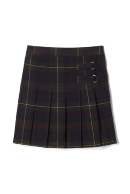 Product Image with Product code 1397,name  Plaid Pleated Two-Tab Skort   color GRNP 