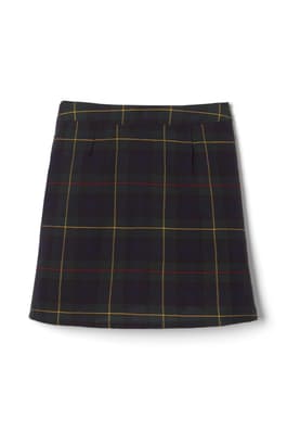  of Plaid Pleated Two-Tab Skort 