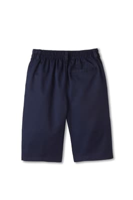 back view of  Boys' Pull-On Twill Short