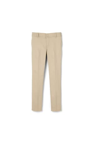 Product Image with Product code 1417,name  Girls' Slim Fit Stretch Twill Pant   color KHAK 