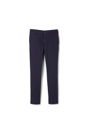 Product Image with Product code 1417,name  Girls' Slim Fit Stretch Twill Pant   color NAVY 