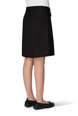  of Above The Knee Front Pleated Skirt with Tabs 