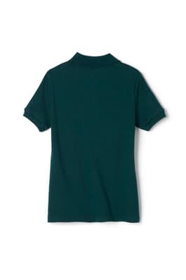 of Short Sleeve Fitted Interlock Polo with Picot Collar (Feminine Fit) 