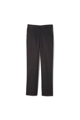 Product Image with Product code 1519,name  Adjustable Waist Double Knee Pant   color BLAC 
