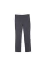 Back View of Girls' Straight Fit Stretch Twill Pant opens large image - 2 of 2