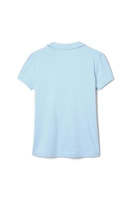  of Short Sleeve Interlock Polo with Peter Pan Collar 