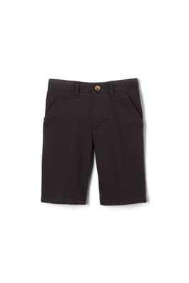 Product Image with Product code 1653,name  Flat Front Stretch Short - FINAL SALE   color BLAC 