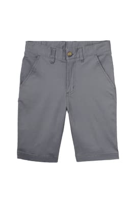 Product Image with Product code 1653,name  Flat Front Stretch Short - FINAL SALE   color GREY 