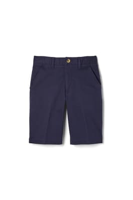 Product Image with Product code 1653,name  Flat Front Stretch Short - FINAL SALE   color NAVY 
