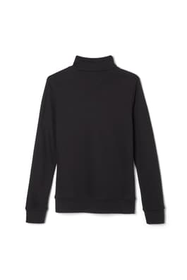 back view of  Quarter Zip Fleece Sweatshirt