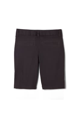 Back shot of  Girls' Stretch Twill Bermuda Short