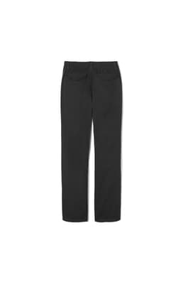 back view of  Girls' Pull-On Straight Fit Stretch Twill Pant
