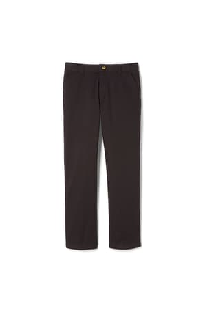 front view of  Boys' Straight Fit Stretch Twill Pant