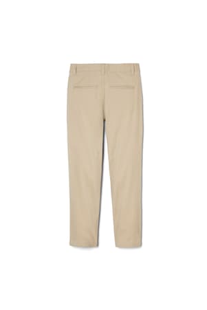 back view of  Boys' Straight Fit Stretch Twill Pant