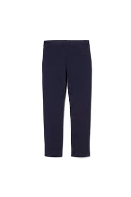 back view of  Boys' Straight Fit Stretch Twill Pant