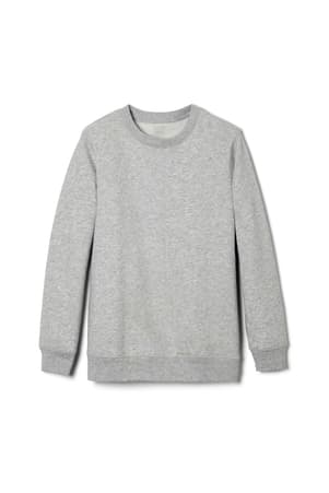 Product Image with Product code 1696,name  Crewneck Fleece Sweatshirt   color HGRY 