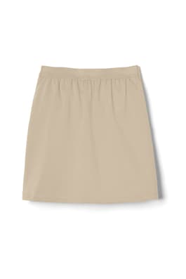 back view of  Pull-On Stretch Ponte Skort with Pocket - FINAL SALE