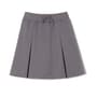 Front view of Pull-On Kick Pleat Performance Skort opens large image - 1 of 2