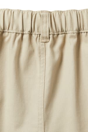 detail view of back encased elastic of  Girls' Adaptive Short - FINAL SALE