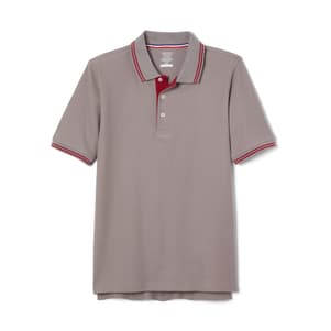 front view of  Short Sleeve Pique Polo Shirt with Harmony Logo
