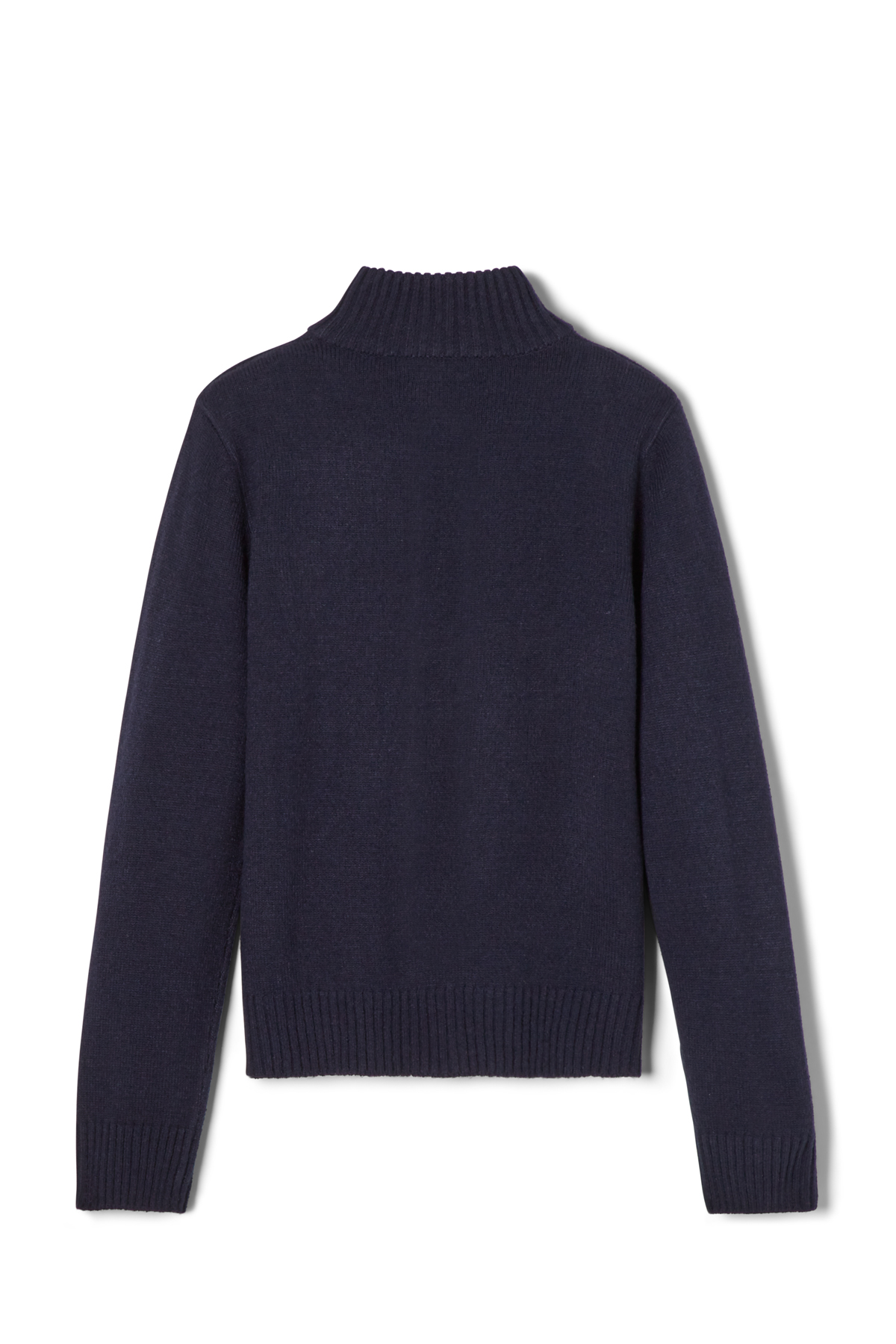 Front Zip Sweater with Success Academy Logo - French Toast