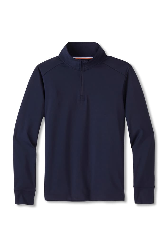 Performance Quarter Zip Pullover - French Toast