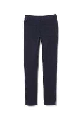 back view of  Girls' Slim Fit Stretch Ponte Pant