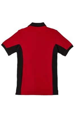 back view of  Memphis School Of Excellence Short Sleeve Pique Polo