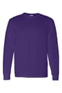 front view of  Long Sleeve Heavy Cotton Tee opens large image - 1 of 3
