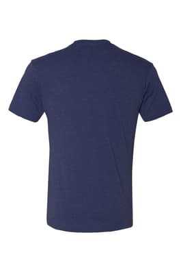 back view of  Short Sleeve Triblend Crew - FINAL SALE