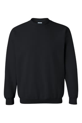 Product Image with Product code 4111,name  Heavy Cotton Crewneck Sweatshirt - FINAL SALE   color BLAC 
