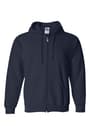 front view of  Heavy Cotton Full Zip Hoodie opens large image - 1 of 3