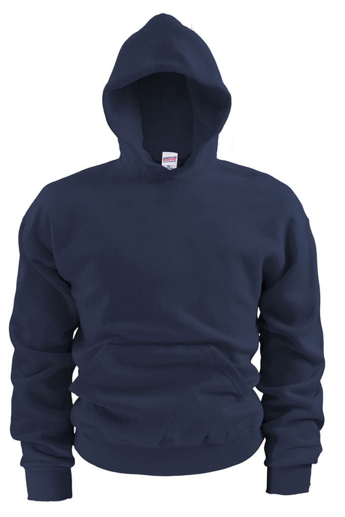 front view of  Juvenile Classic Hooded Sweatshirt