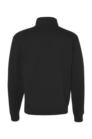 back view of  Jerzees - Nublend® Quarter-Zip Cadet Collar Sweatshirt