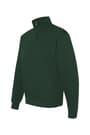 front view of  Jerzees - Nublend® Quarter-Zip Cadet Collar Sweatshirt opens large image - 3 of 3
